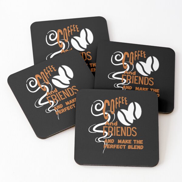 Item preview,  Coffee And Friends Make LOVE And The Perfect Blend designed and sold by Hasthiart.
