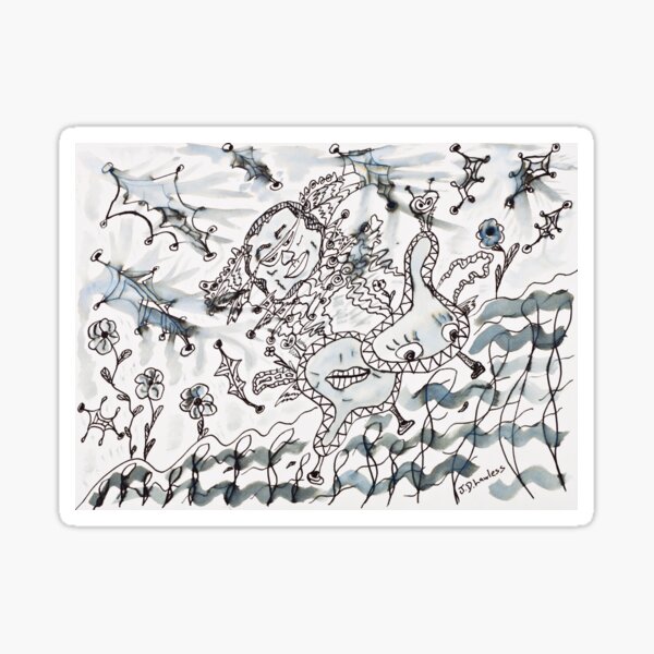 The winner walks free Sticker