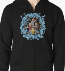 Rick and Morty: Happy Family Zipped Hoodie