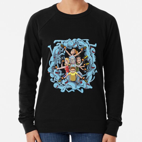 Rick y Morty: familia feliz Sudadera ligera