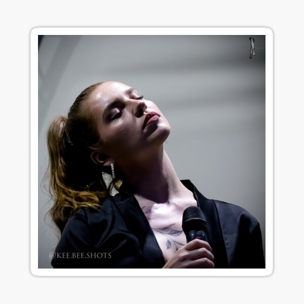 beautiful singer Sticker