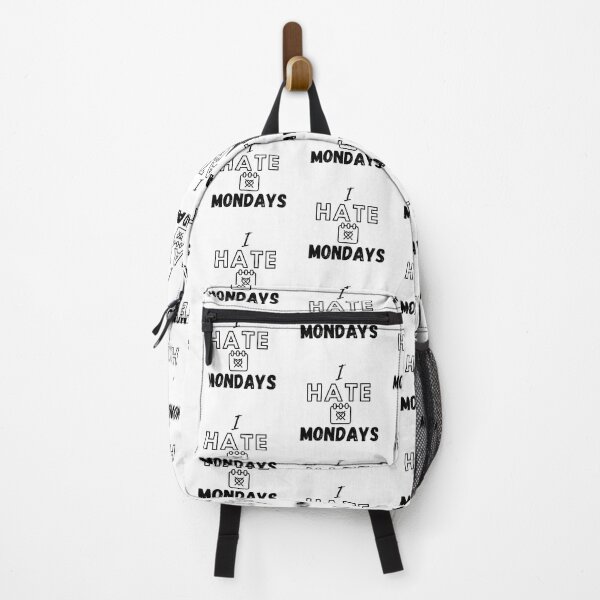 Item preview, I Hate Mondays Funny Sarcastic Adult Pun designed and sold by designbuck.