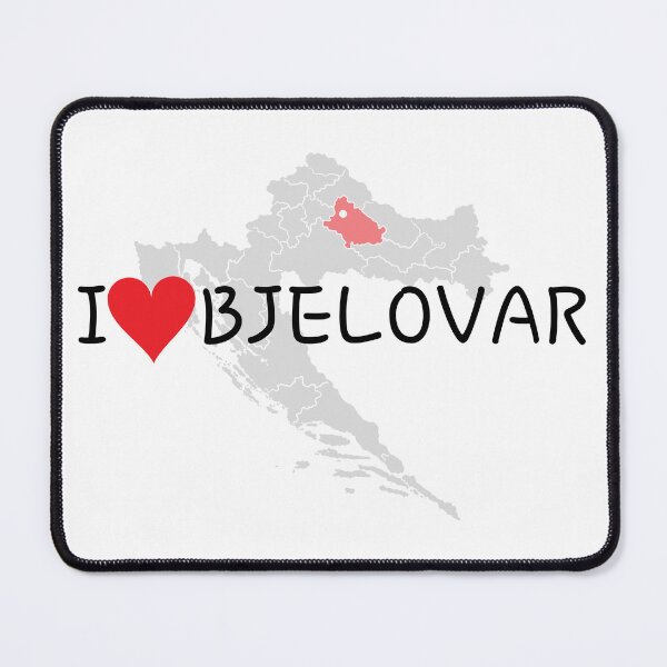 Item preview, "I Love Bjelovar" designed and sold by MC Art Studio.