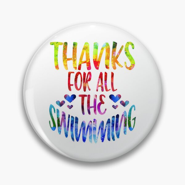 Item preview, Thanks For All The Swimming watercolor designed and sold by Byrd-Maureen.