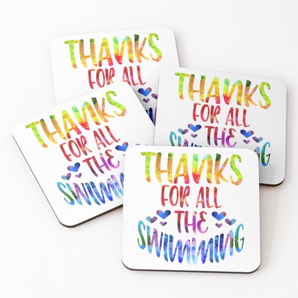 Item preview, Thanks For All The Swimming watercolor designed and sold by Byrd-Maureen.