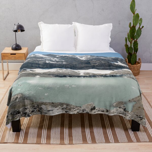 Item preview, Mountainscape with glacier lake designed and sold by StohlerPhotos.