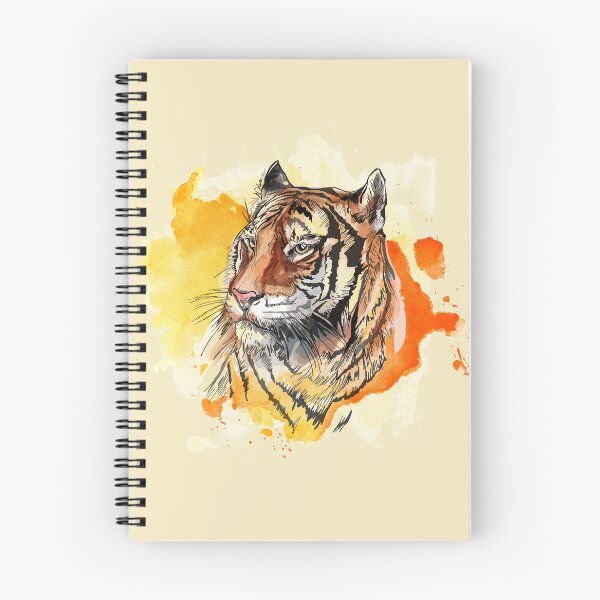 Artikelvorschau, Bunte Tiger-Skizze entworfen und verkauft von SoccaTamam.