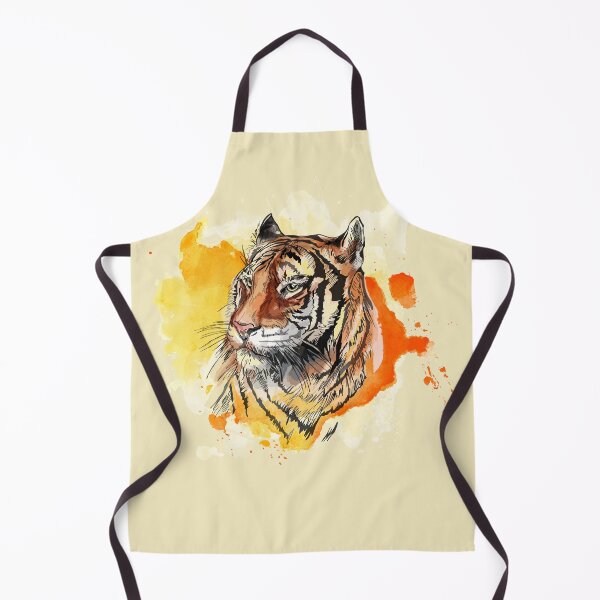 Item preview, Colorful Tiger Sketch designed and sold by SoccaTamam.