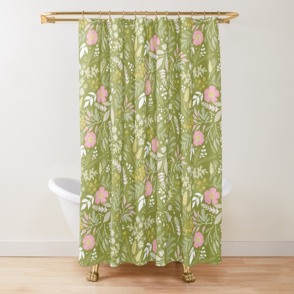 Item preview, Green Floral designed and sold by Jacqueline Hurd.