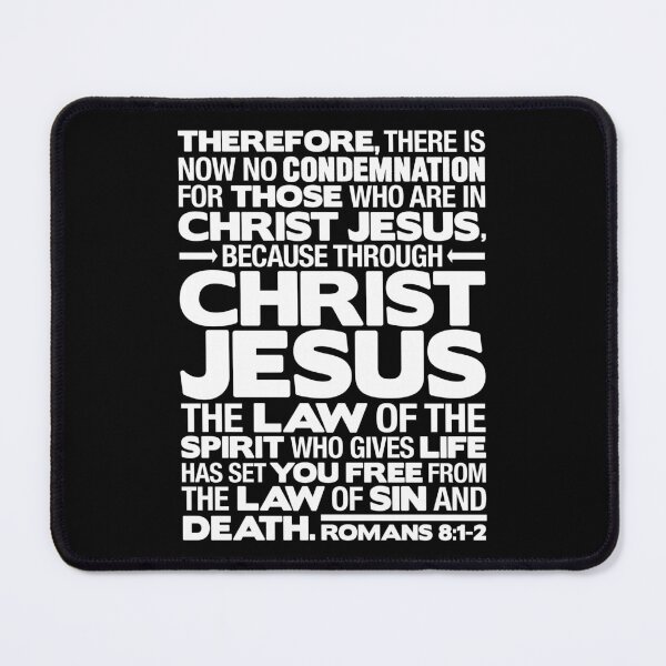 Item preview, Romans 8:1-2 Christ Jesus designed and sold by plushism.