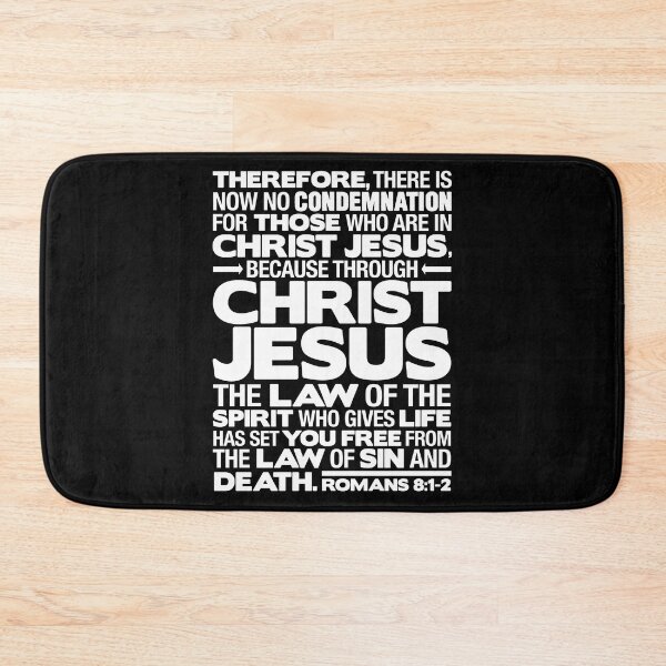 Item preview, Romans 8:1-2 Christ Jesus designed and sold by plushism.