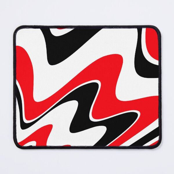 Item preview, Abstract pattern - red and black. designed and sold by K.S ART.