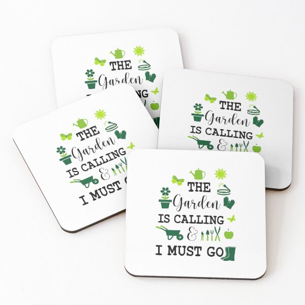 Item preview, funny sarcastic Rude Offended saying, The Garden Is Calling and I Must Go boyfriend girlfriend designed and sold by joygift369.