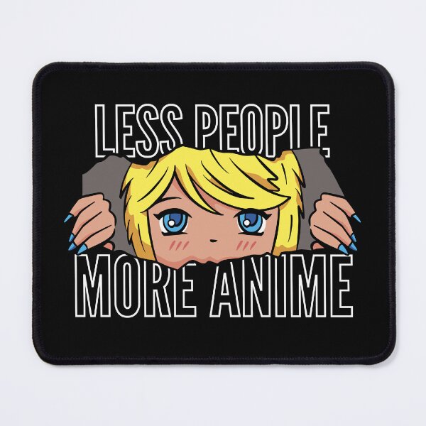 Item preview, Less People More Anime designed and sold by patternprint1.