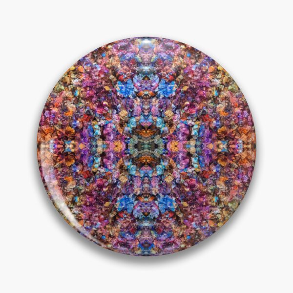 Item preview, Multi Colored Quartz Crystal Cluster Pattern designed and sold by weirdAffect.