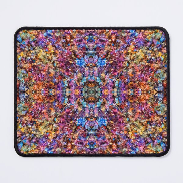 Item preview, Multi Colored Quartz Crystal Cluster Pattern designed and sold by weirdAffect.