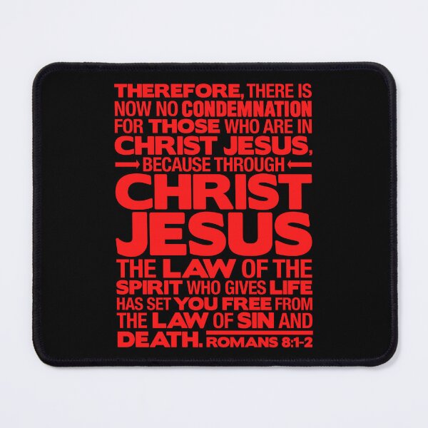 Item preview, Romans 8:1-2 Christ Jesus designed and sold by plushism.