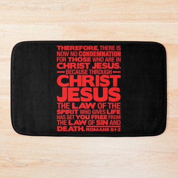 Item preview, Romans 8:1-2 Christ Jesus designed and sold by plushism.
