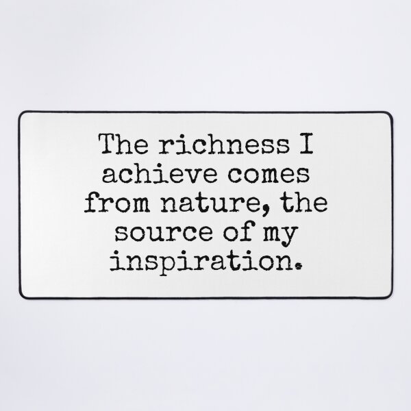 Item preview, Claude Monet Quote designed and sold by The-Quote-House.