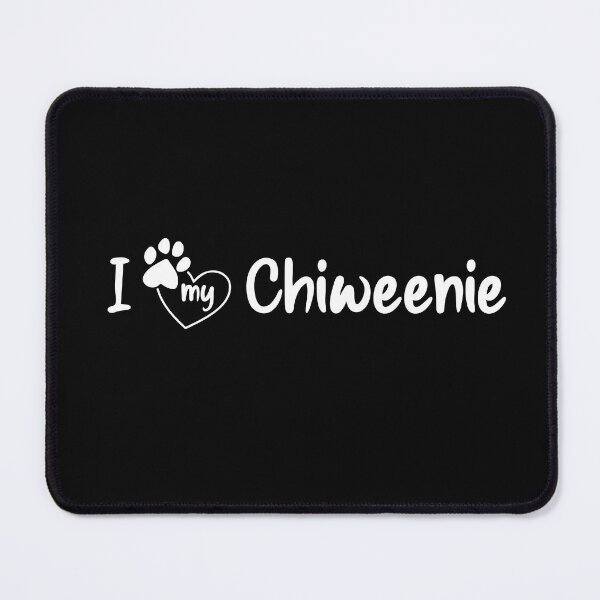 Item preview, Funny I love my Chiweenie, Chiweenie lover, Chiweenie owner,chiweenie mom,car window decal, bumper, designed and sold by akd - MARKET ⭐ ⭐ ⭐ ⭐ ⭐.