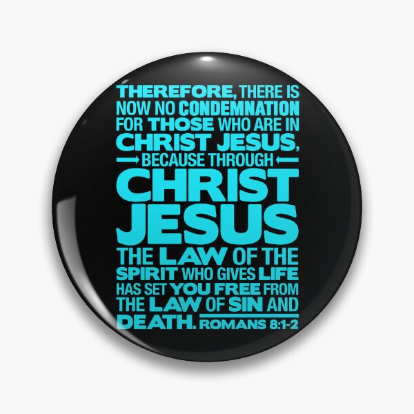 Item preview, Romans 8:1-2 Christ Jesus designed and sold by plushism.
