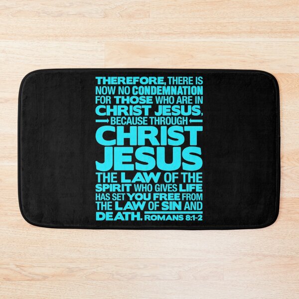 Item preview, Romans 8:1-2 Christ Jesus designed and sold by plushism.