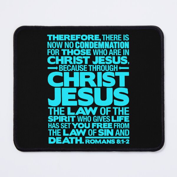 Item preview, Romans 8:1-2 Christ Jesus designed and sold by plushism.