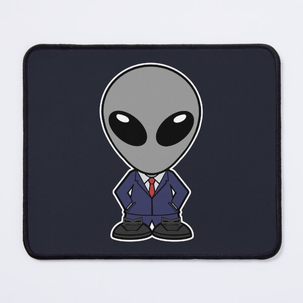 Item preview, Gray Alien in Business Suit designed and sold by SpaceAlienTees.