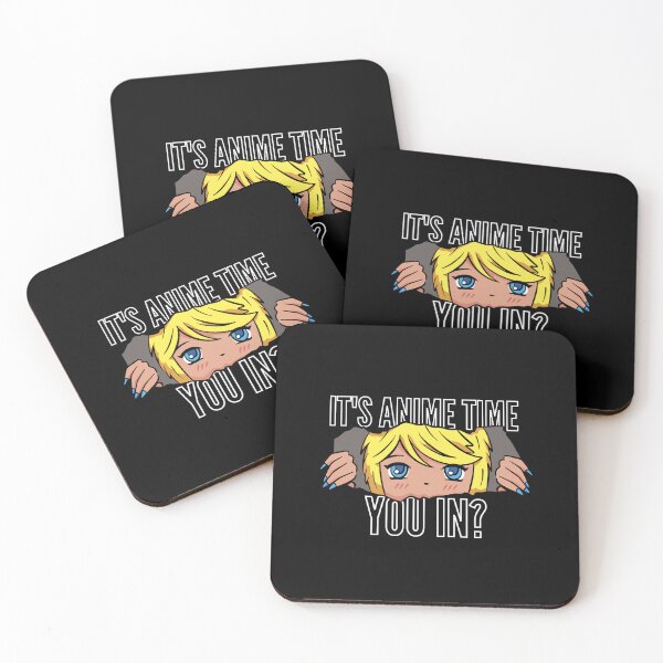 Item preview, It's Anime Time You In? designed and sold by patternprint1.