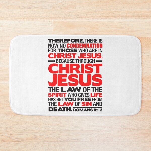 Item preview, Romans 8:1-2 Christ Jesus designed and sold by plushism.