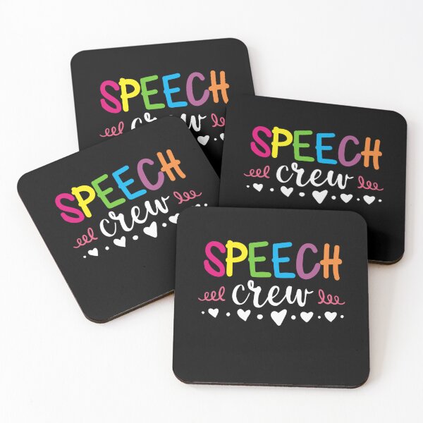 Item preview, Speech Crew Cute Speech Therapy designed and sold by Azhalltorm.