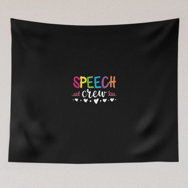 Item preview, Speech Crew Cute Speech Therapy designed and sold by Azhalltorm.