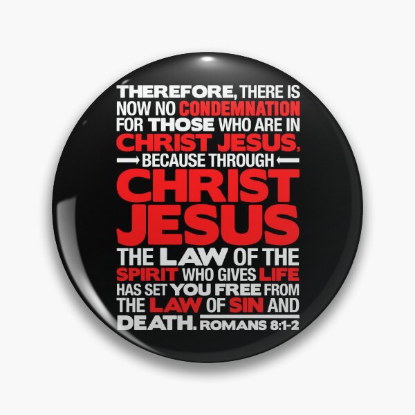 Item preview, Romans 8:1-2 Christ Jesus designed and sold by plushism.