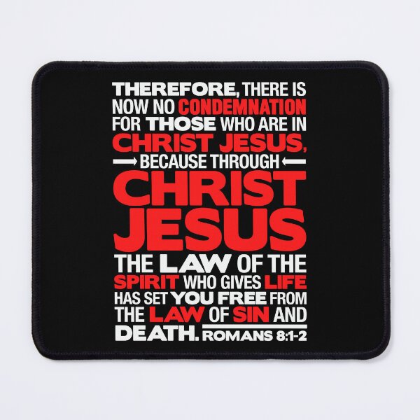 Item preview, Romans 8:1-2 Christ Jesus designed and sold by plushism.