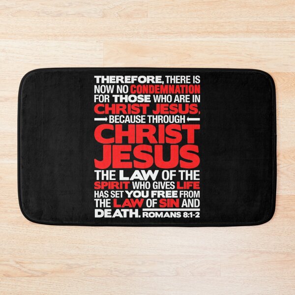 Item preview, Romans 8:1-2 Christ Jesus designed and sold by plushism.