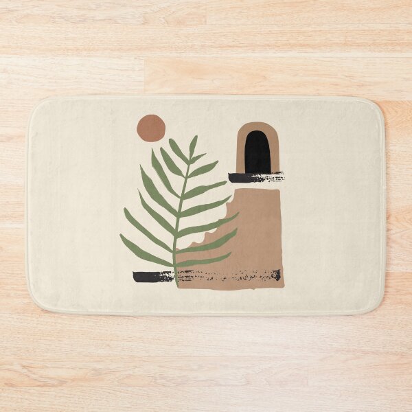 Item preview, Minimal Modern  Abstract Shapes  Warm Tones  Design designed and sold by zedonee.