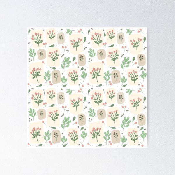 Item preview, Berries pattern (colour palette, color palete) designed and sold by Sanaura.