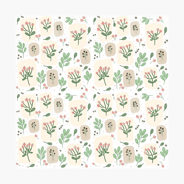 Item preview, Berries pattern (colour palette, color palete) designed and sold by Sanaura.