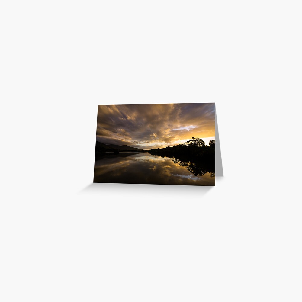 Final flourish - Eildon Greeting Card