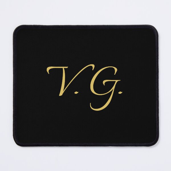 Item preview, VG Initials | Gold Lettering | Personalised Gifts designed and sold by Avo And Sriracha.
