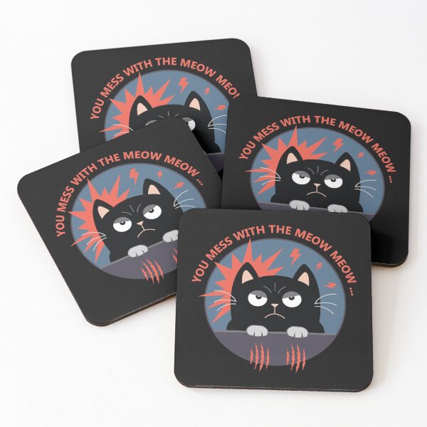 Item preview, You Mess With The Meow Meow Cats Angry designed and sold by SnowStore98.