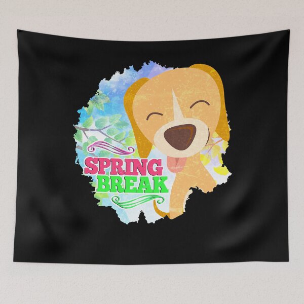 Artikelvorschau, Liebhabergeschenk Spring Break Dog 1970's Logo Geschenk für ihn entworfen und verkauft von Pasquale1990.