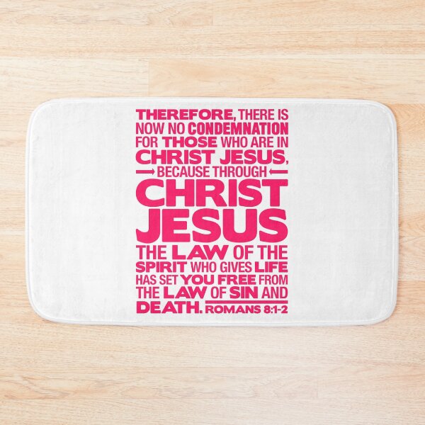 Item preview, Romans 8:1-2 Christ Jesus designed and sold by plushism.