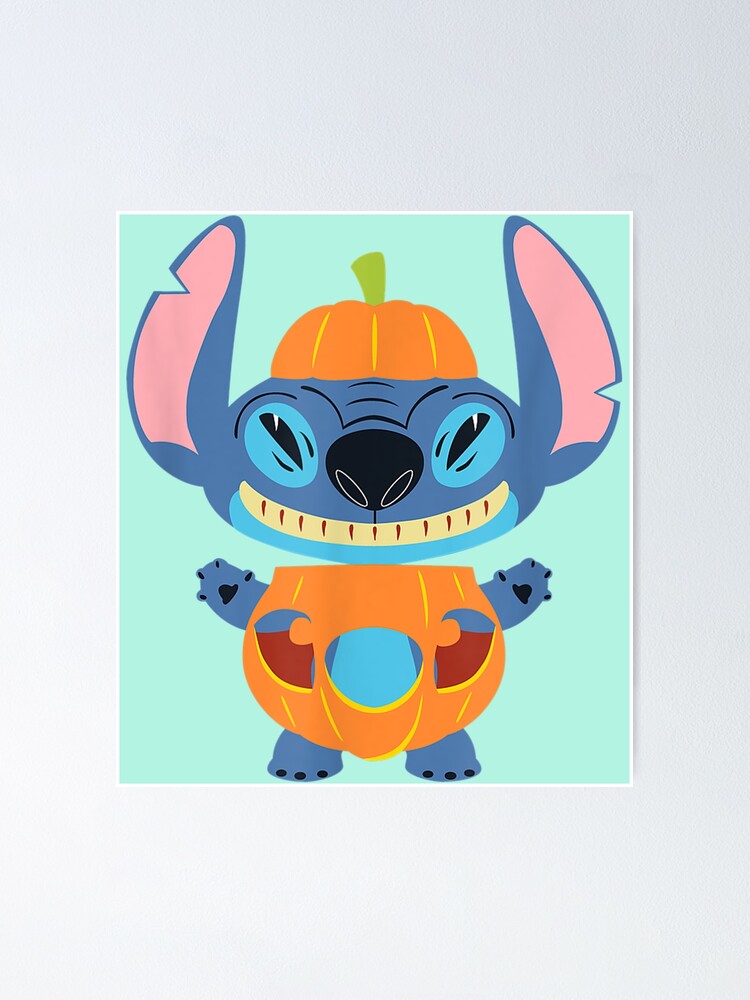 Póster for Sale con la obra «Disfraz de Halloween de Stitch - Lilo