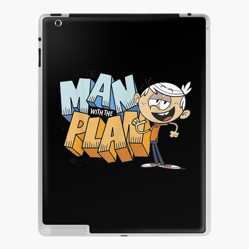 Funda y vinilo para iPad for Sale con la obra «The Loud House Lincoln Loud  El hombre del plan» de Barbararecher | Redbubble