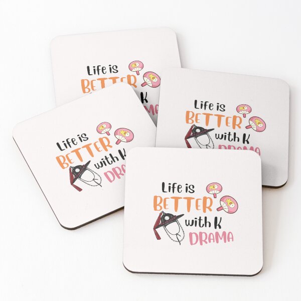 Item preview, life is better with kdrama,kdrama addict,I LOVE KDRAMA designed and sold by selfesteeem.