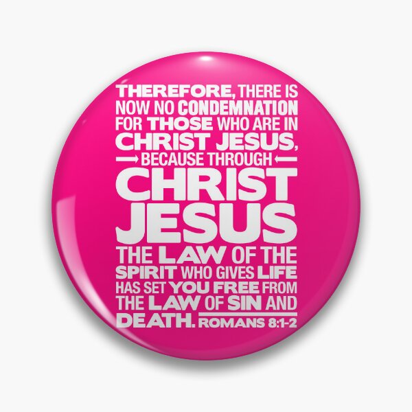 Item preview, Romans 8:1-2 Christ Jesus designed and sold by plushism.