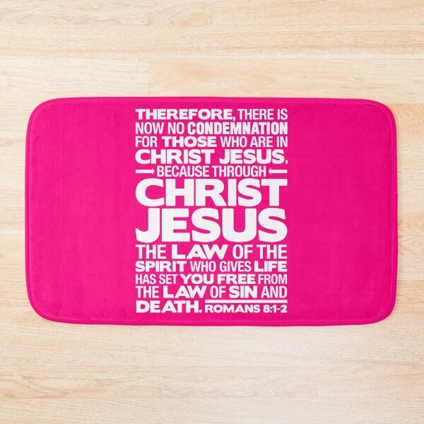 Item preview, Romans 8:1-2 Christ Jesus designed and sold by plushism.