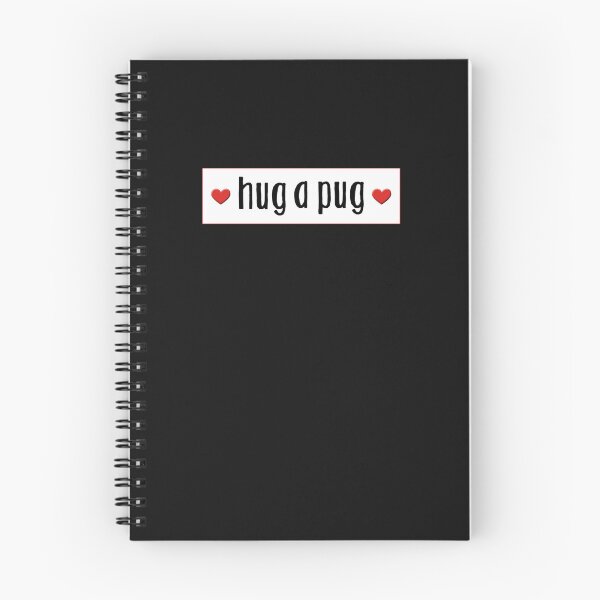 Item preview, Hug a pug sticker - Pug and Kiss - dog kisses - xoxoxo - puglove Sticker designed and sold by RonaldSteinke.