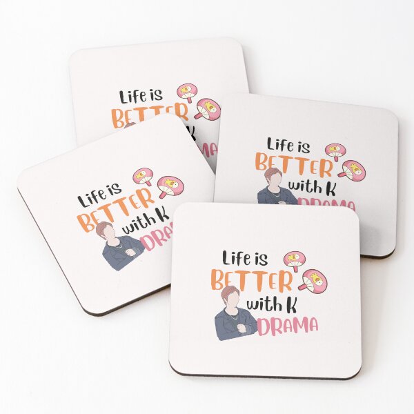Item preview, life is better with kdrama,kdrama addict,I LOVE KDRAMA designed and sold by selfesteeem.